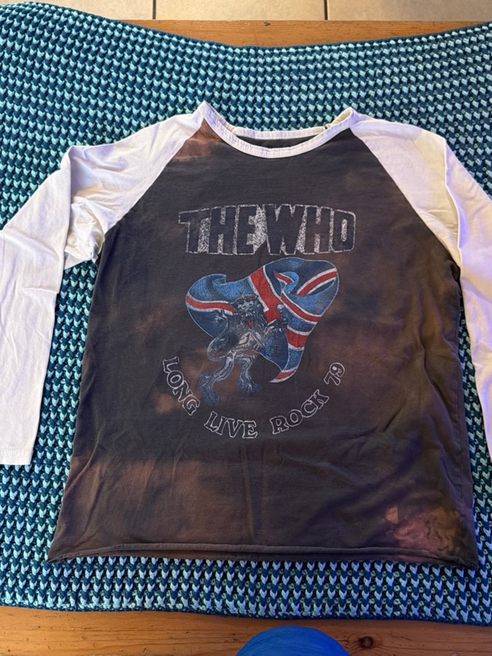 The Who  Long Sleeve Shirt in Black and White